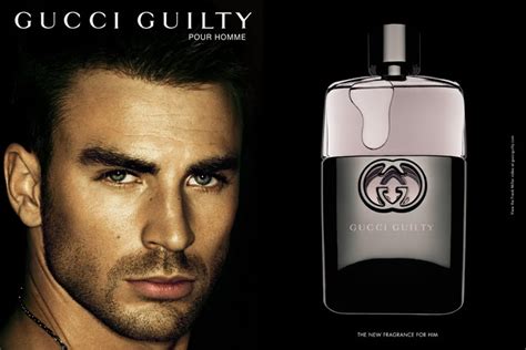 gucci guilty chris evans still promote|gucci guilty intense fragrance.